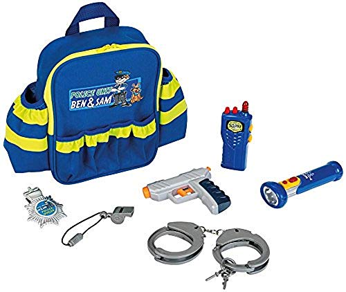 Theo Klein Polizei-Rucksack mit vielen Polizeiutensilien